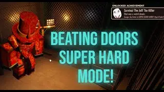 Beating DOORS (Super Hard Mode 💀💀💀)