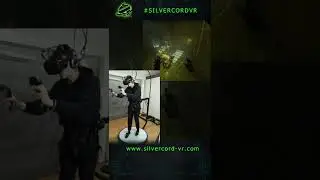 Half Life: Alyx | SilverCord-VR Treadmill | Walking in virtual reality #Shorts