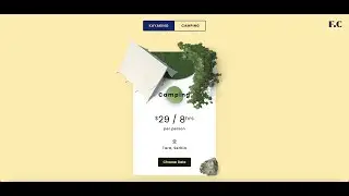 Pricing Card Using HTML and CSS | Mind-Blowing Codepen #9 