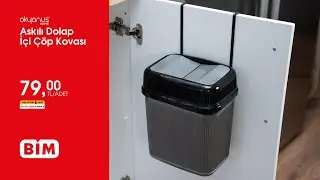 28 Temmuz | Okyanus Askılı Dolap İçi Çöp Kovası | BİM