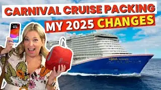 What to pack for a Carnival Cruise! *NEW* for 2025!