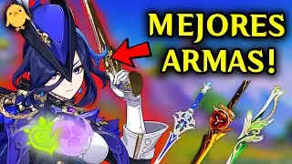 ⚡ LAS 15 MEJORES ARMAS para CLORINDE! / Genshin! / 🐤!