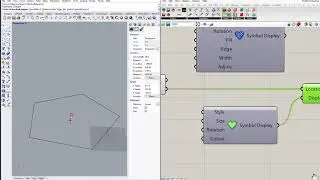 Grasshopper in Rhino3d v6 - Symbol Display