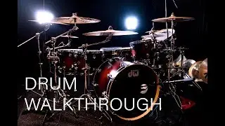 MY DRUM SETUP!!