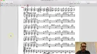 For Jazz Band Directors: How Annotate "Splanky" drum chart