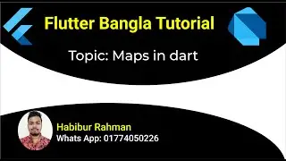 Map in Dart Bangla tutorial