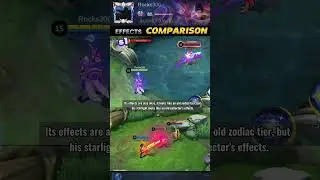 Nathan Special Skin Temporal Vortex vs. Starlight Captain Chrono Skin Comparison | Mobile Legends