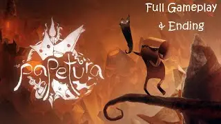 Papetura - Full Gameplay Walkthrough & Ending | point & click Paper Puzzle adventure
