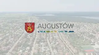 Augustów z lotu ptaka