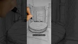 round beds in front of a window is usually un Feng shui, heres how we can make it stable@ash.rickole