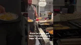 16” take and bake from Aldi