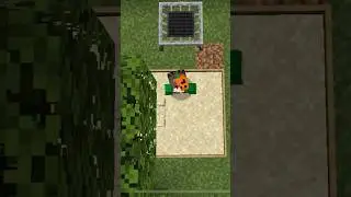 Глупый парень в детстве пошёл гулять без шорт в Minecraft! 🤣 Песенька ​⁠