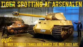 Visiting Arsenalen to check out the King Tiger
