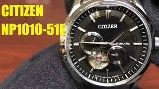 Citizen Automatic Stainless Steel Sapphire Crystal Watch NP1010-51E