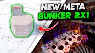 NEW META BUNKER 2X1 Rust 2024 | Rust Building Tutorial 2024