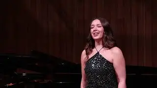 Caroline Bourg  & Thomas Eeckhout performing When my soul touches yours by Leonard Bernstein