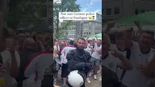 Wait is that Southgate 🧐 ? | Is he german police officer or Southgate 🤨 #southgate #euro2024 #german