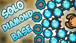 Taming.io - I Made Ultimate SOLO Diamond Base in taming io