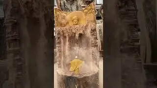 Wood carving from another level | Woodworking Skills 🔥 #diy #creativewoodworking