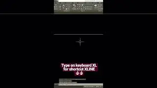 Shortcut keyboard autocad for XLINE 