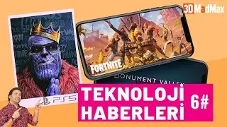 EN İYİ MOBİL OYUN MOTORU, Photoshop AR, MARVEL Thanos VFX, AMD PS5 CPU, TEKNOLOJİ HABERLERİ 6.BÖLÜM