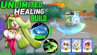 32 Kills! Tsareena best build for Unlimited Healing and shield gain effecs | Pokemon unite