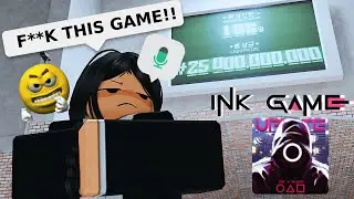 Latina Girl RAGES at ROBLOX Ink Game..