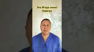 Эта Ягода лечит подагру #доктор #подагра
