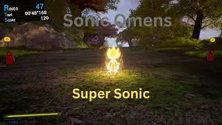 Sonic Omens(3.2.0) Playing as Super Sonic