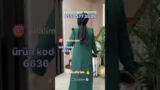 Zarif ve en çok satılan elbisemiz ❣️ ürün kodu:6636