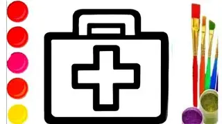 Bolalar uchun duhtur rasm chizish/Draw a picture for a doctor for children