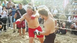BROKEN FACE vs RED MACHINE !!! Crazy Fight !!!!