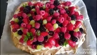 25. Торт Анна Павлова. Из Английской Кухни. Мой Идеальный Рецепт.