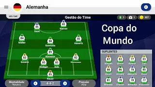 Simulando a copa do mundo com a Alemanha! (world futebol champs)