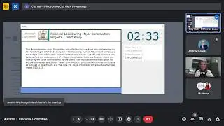 August 14, 2024 - Executive Committee