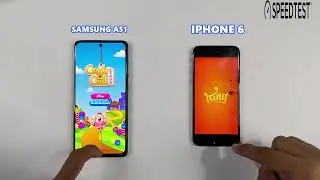 | Samsung A51 Vs Iphone 6 | Speed test | Comparison Videos | 2024 |