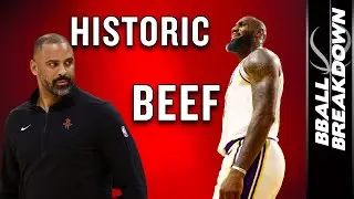 Why LeBron James Got Ime Udoka Ejected