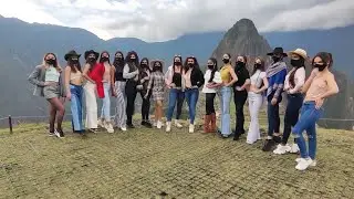 Miss Teen Model Internacional 2021: Visita a Machupicchu