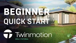 Twinmotion 2024.1 | Quick Start for Beginners Part 1/4 | import - Material