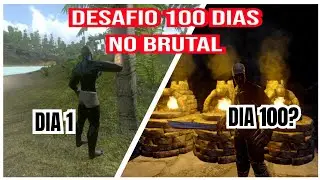 Desafio de 100 Dias no ARK Mobile - Sobrevivendo no Brutal