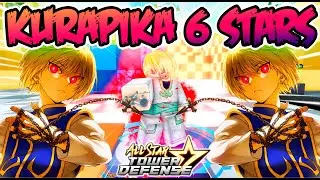 🔗 KURAPIKA 6 STARS SHOWCASE ⛓🌟ALL STAR TOWER DEFENSE 🌟