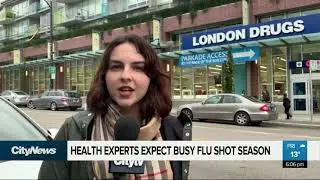 Health experts expecting busy flu shot season amid COVID-19 pandemic