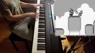 Super Mario Land 2: 6 Golden Coins - Overworld Theme - Piano
