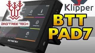 Big Tree Tech Klipper Pad7 Setup and Review