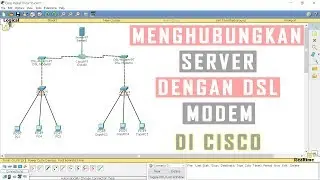 Menghubungkan Server dengan Modem DSL, Connect Server Cloud and DSL Modem In Cisco