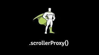 Smooth scrolling with ScrollTrigger - .scrollerProxy()