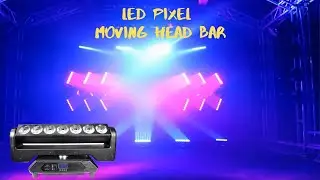 7x15W 4IN1 LED Pixel Moving Head Bar