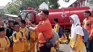 Kunjungan Edukasi SD Islam Ar Rahmat ke BPBD Majalengka