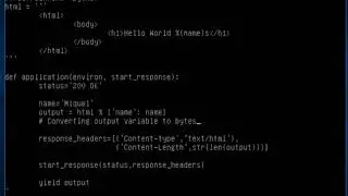WSGI Python3 Error: sequence of byte string values expected