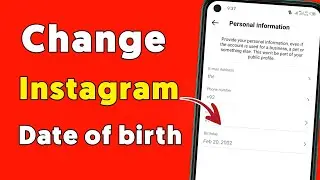 How to change Date of birth on Instagram 2022 | Instagram ka data birth kaise Change kare
